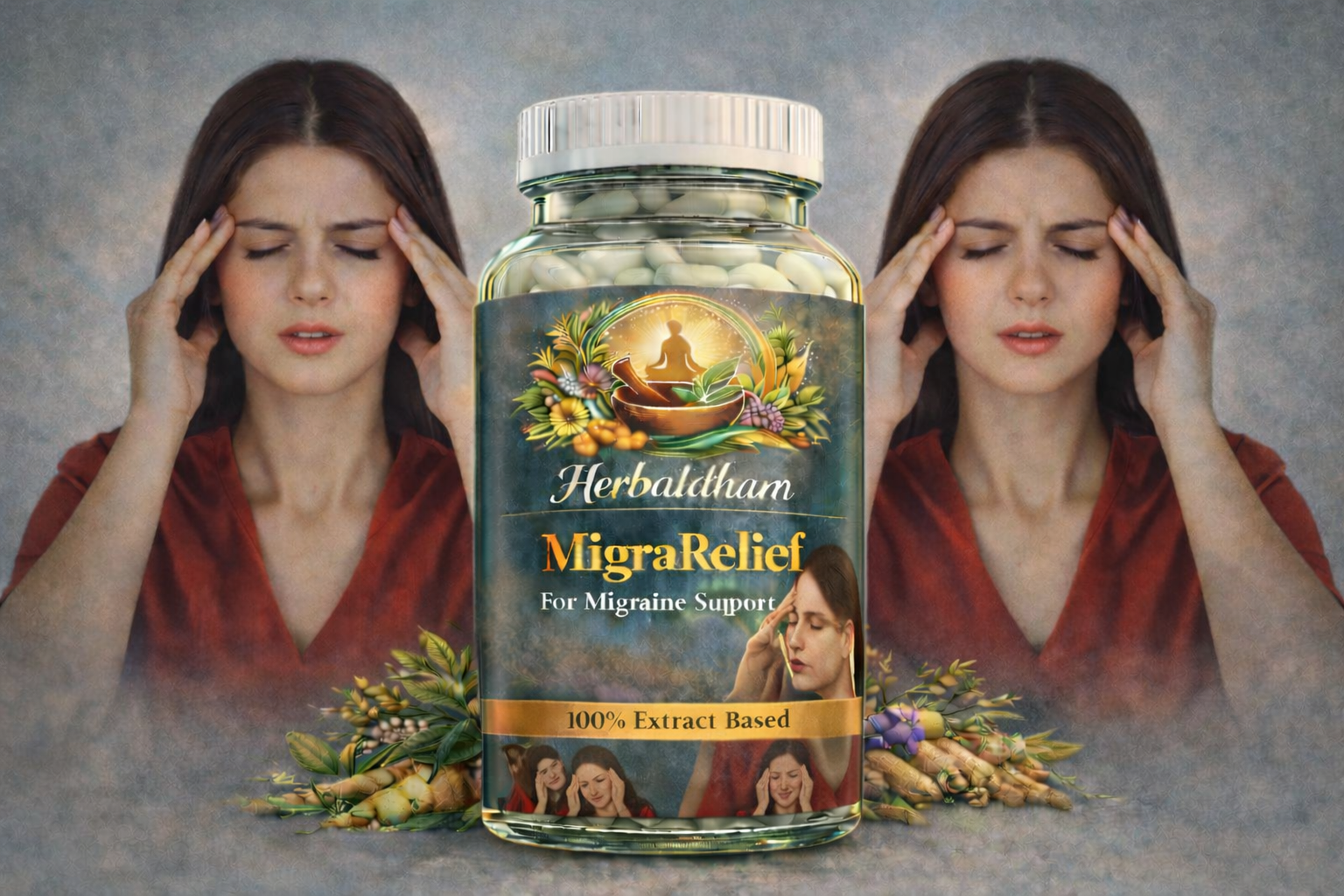 Herbaldham MigraRelief Capsule
